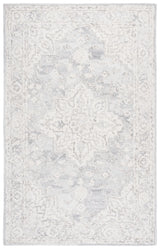 Safavieh Metro 4'-0" x 6'-0" Rug in Light Grey / Ivory