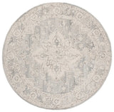 Safavieh Metro 6'-0" x 6'-0" Rug in Light Grey / Ivory