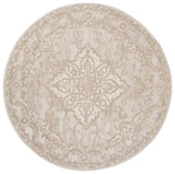 Safavieh Metro 6'-0" x 6'-0" Rug in Light Brown / Ivory