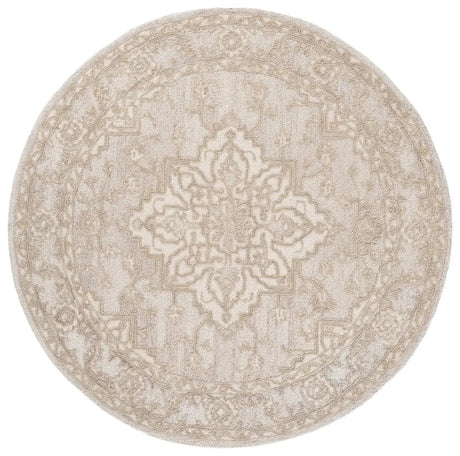 Safavieh Metro 6'-0" x 6'-0" Rug in Light Brown / Ivory