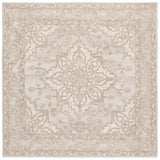 Safavieh Metro 6'-0" x 6'-0" Rug in Light Brown / Ivory