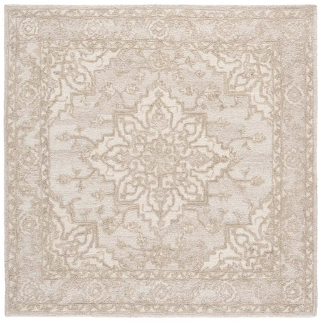 Safavieh Metro 6'-0" x 6'-0" Rug in Light Brown / Ivory