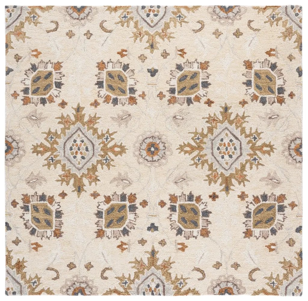 Safavieh Metro 6'-0" x 6'-0" Rug in Beige / Green
