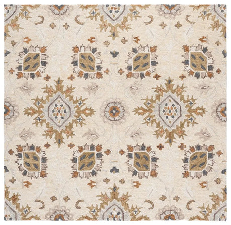 Safavieh Metro 6'-0" x 6'-0" Rug in Beige / Green