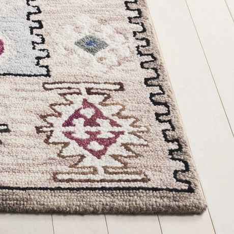 Safavieh Metro 2'-3" x 8'-0" Rug in Ivory / Rust