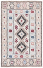 Safavieh Metro 4'-0" x 6'-0" Rug in Ivory / Rust