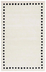 Safavieh Metro 4'-0" x 6'-0" Rug in Ivory / Black