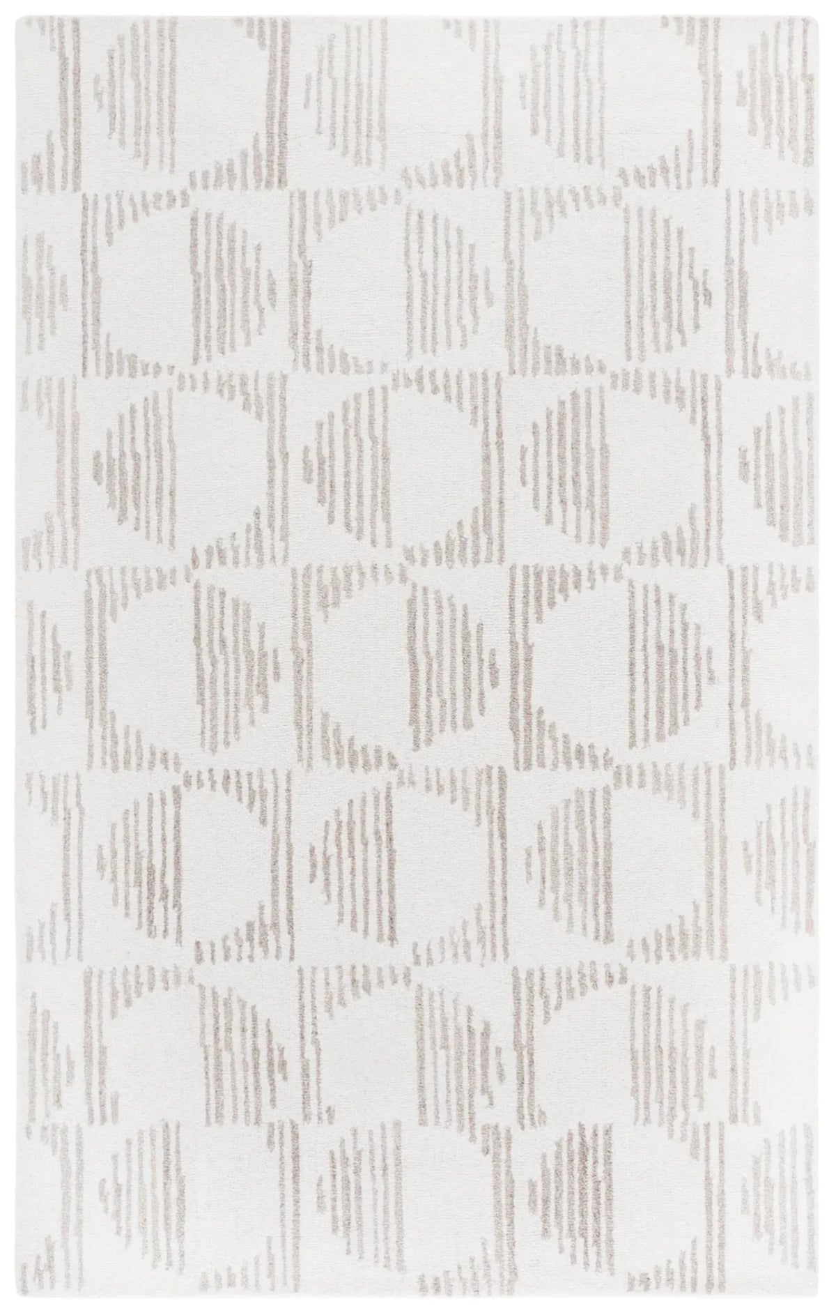 Safavieh Metro 4'-0" x 6'-0" Rug in Natural / Ivory