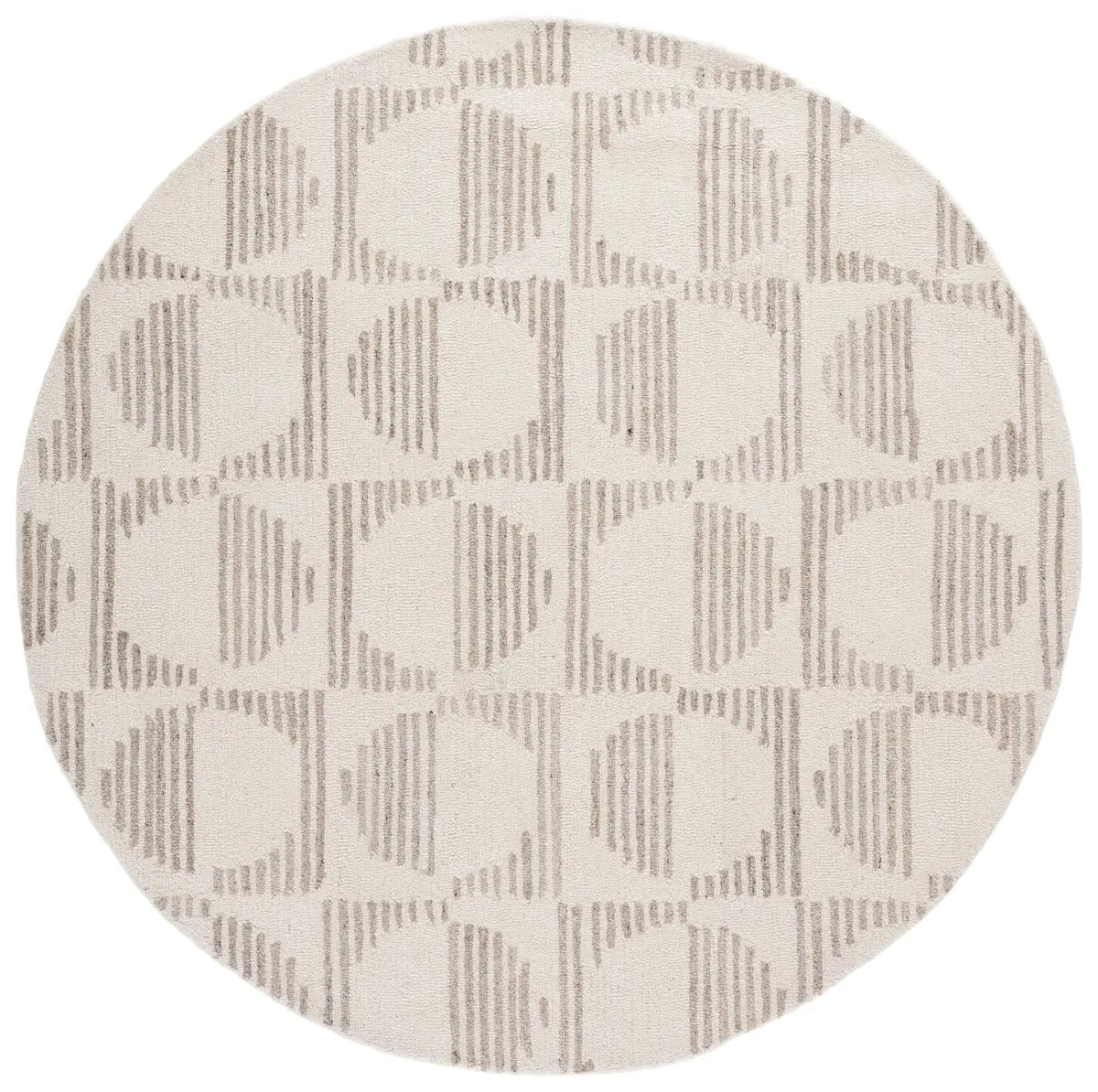 Safavieh Metro 6'-0" x 6'-0" Rug in Natural / Ivory