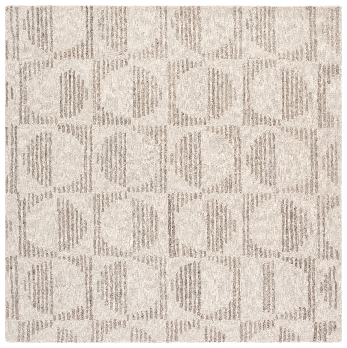 Safavieh Metro 6'-0" x 6'-0" Rug in Natural / Ivory