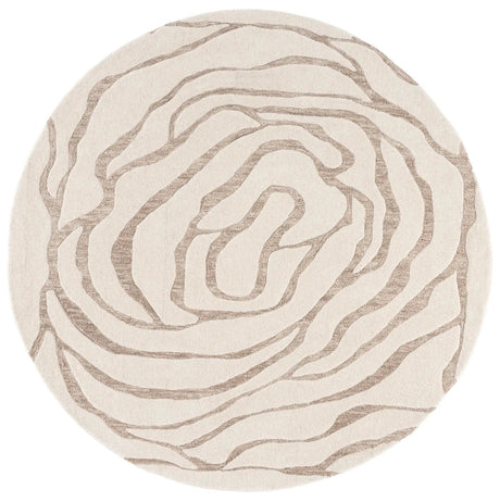 Safavieh Metro 6'-0" x 6'-0" Rug in Ivory / Grey