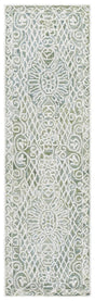 Safavieh Metro 2'-3" x 8'-0" Rug in Green / Ivory