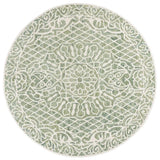 Safavieh Metro 6'-0" x 6'-0" Rug in Green / Ivory