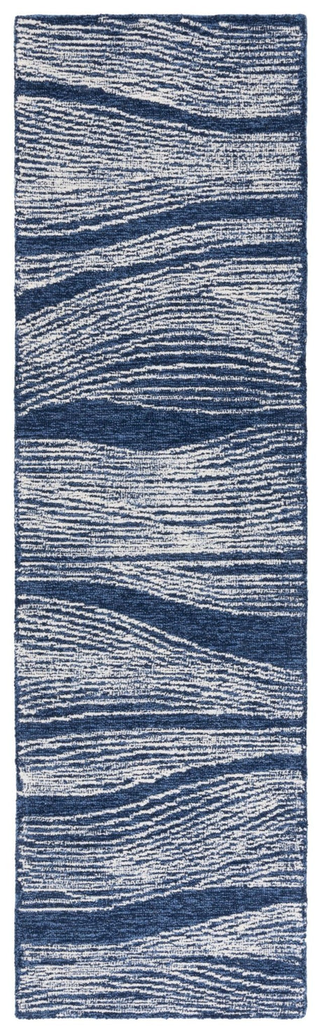 Safavieh Metro Met995N Navy/Ivory Rug.