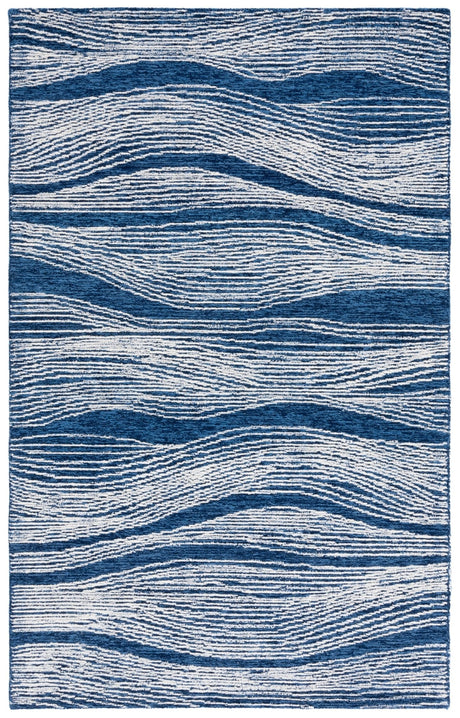Safavieh Metro Met995N Navy/Ivory Rug.