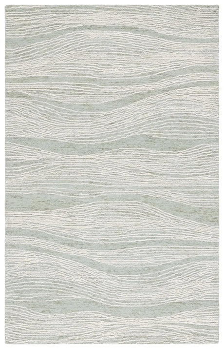 Safavieh Metro 4'-0" x 6'-0" Rug in Sage / Ivory