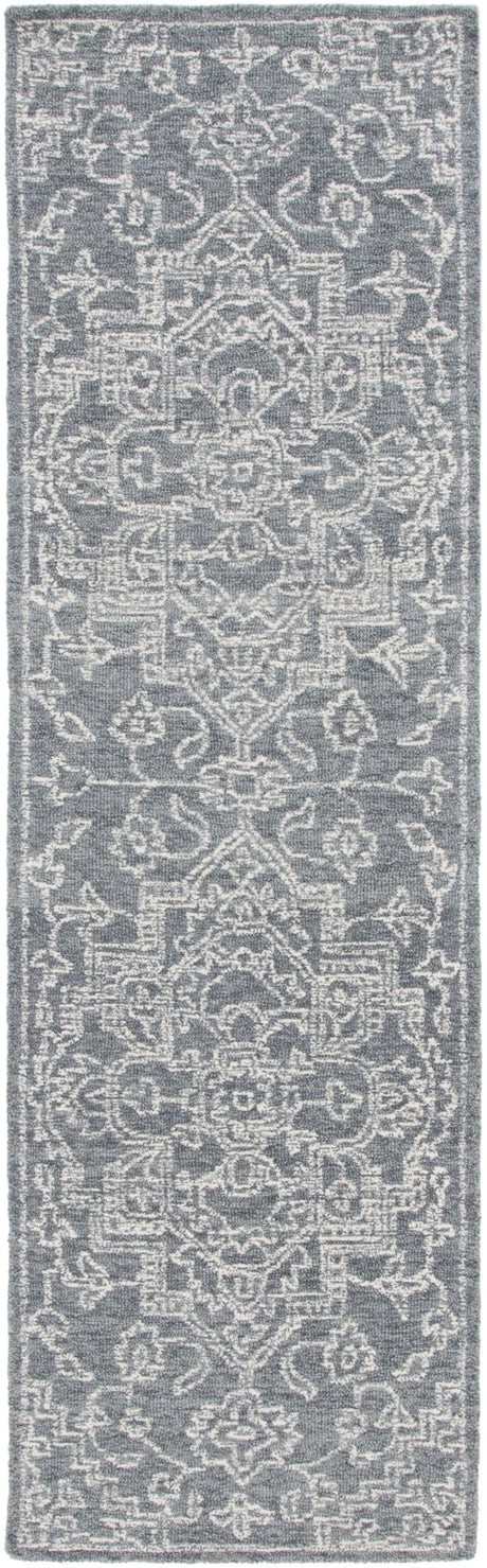 Safavieh Micro-Loop Mlp425G Grey/Ivory Rug.