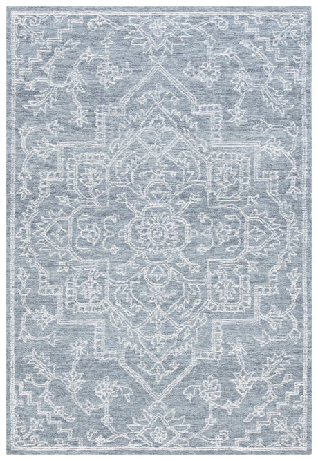 Safavieh Micro-Loop Mlp425G Grey/Ivory Rug.