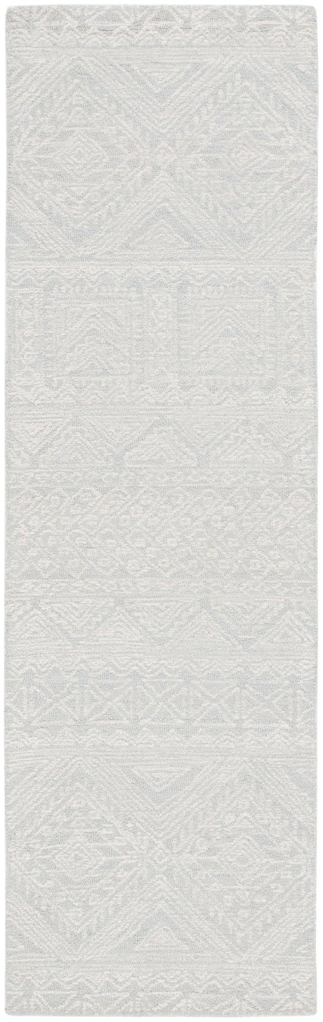 Safavieh Micro-Loop Mlp426F Light Grey/Ivory Rug.