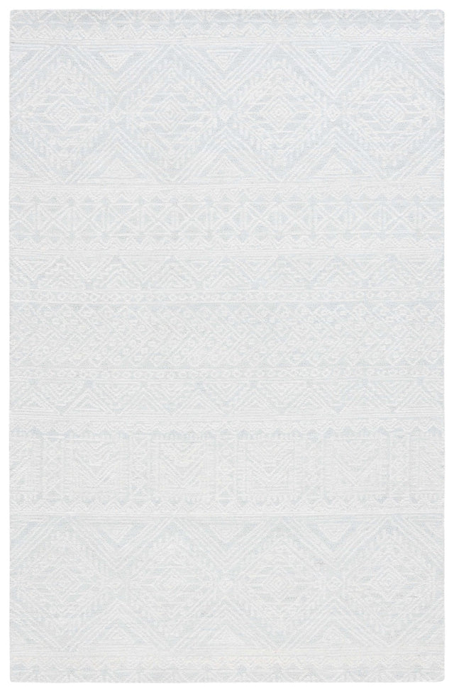 Safavieh Micro-Loop Mlp426F Light Grey/Ivory Rug.