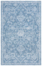 Safavieh Micro-Loop Mlp428M Blue/Ivory Rug.