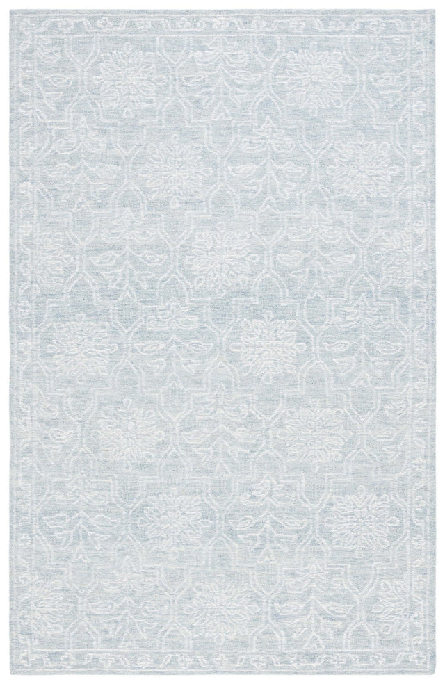 Safavieh Micro-Loop Mlp429F Light Grey/Ivory Rug.