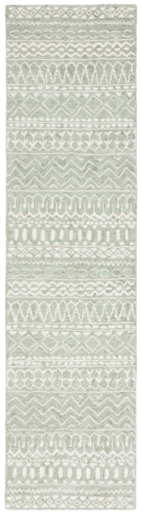Safavieh Micro-Loop Mlp502W Sage/Ivory Rug.
