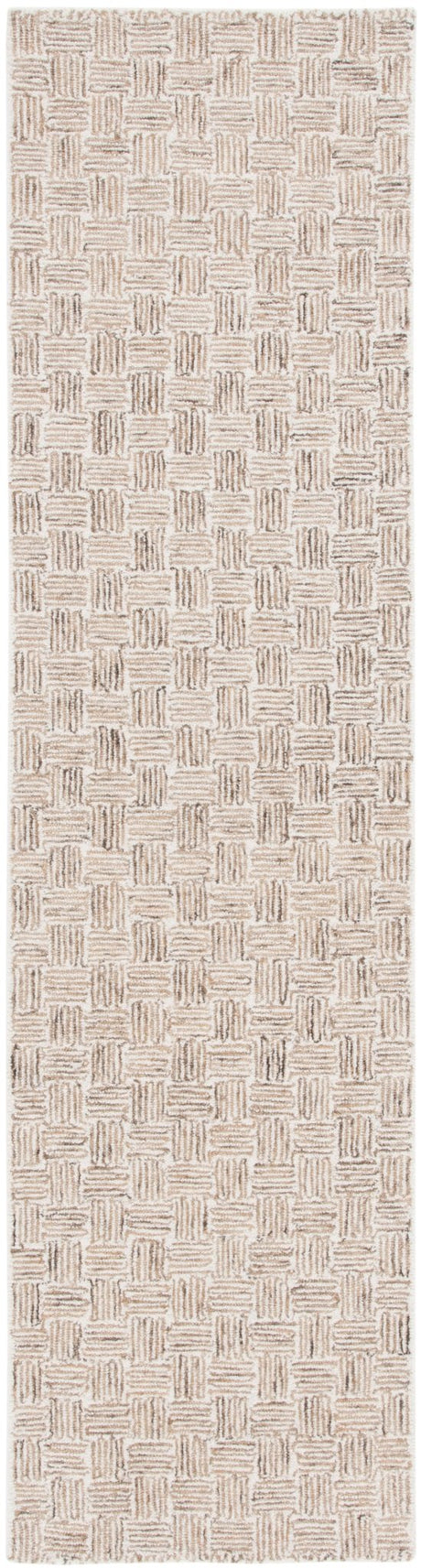 Safavieh Micro-Loop Mlp537E Taupe/Ivory Rug.