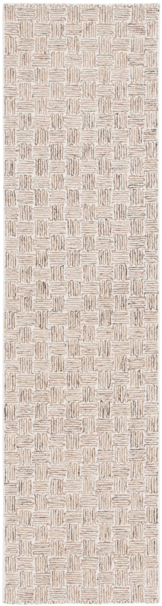 Safavieh Micro-Loop Mlp537E Taupe/Ivory Rug.