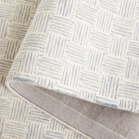 Safavieh Micro-Loop Mlp537G Grey/Ivory Rug.