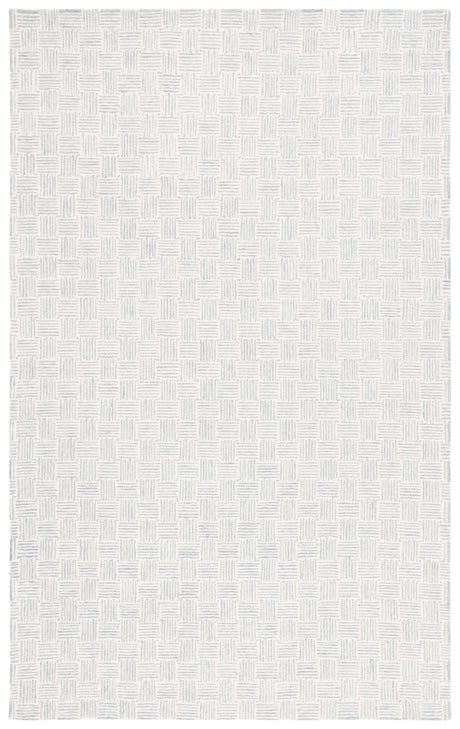 Safavieh Micro-Loop Mlp537G Grey/Ivory Rug.