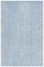 Safavieh Micro-Loop Mlp537N Navy/Ivory Rug.