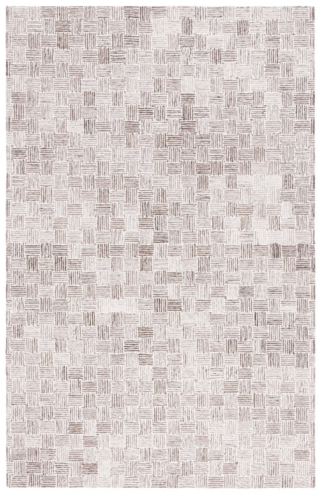 Safavieh Micro-Loop Mlp537T Brown/Ivory Rug.