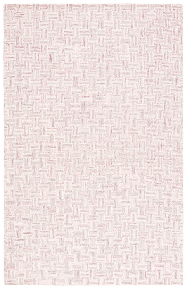 Safavieh Micro-Loop Mlp537U Pink/Ivory Rug.