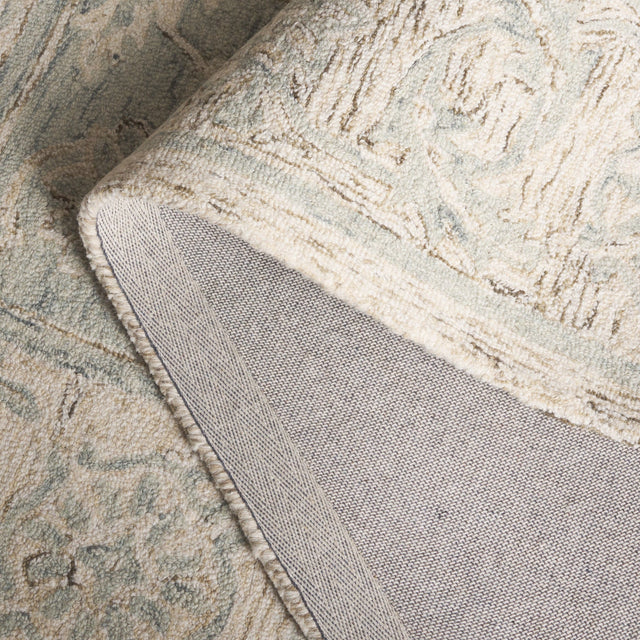 Safavieh Micro-Loop Mlp925L Light Blue/Beige Rug.