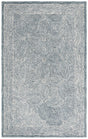 Safavieh Micro-Loop 4'-0" x 6'-0" Rug in Navy / Ivory