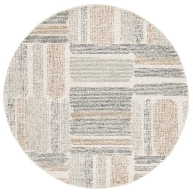 Safavieh Micro-Loop Mlp954A Ivory/Grey Rug.