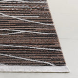 Safavieh Mila 4'-0" x 6'-0" Rug in Beige / Ivory Black