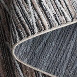 Safavieh Mila 4'-0" x 6'-0" Rug in Beige / Ivory Black