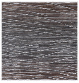 Safavieh Mila 6'-7" x 6'-7" Rug in Beige / Ivory Black