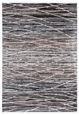 Safavieh Mila 4'-0" x 6'-0" Rug in Black / Beige Ivory