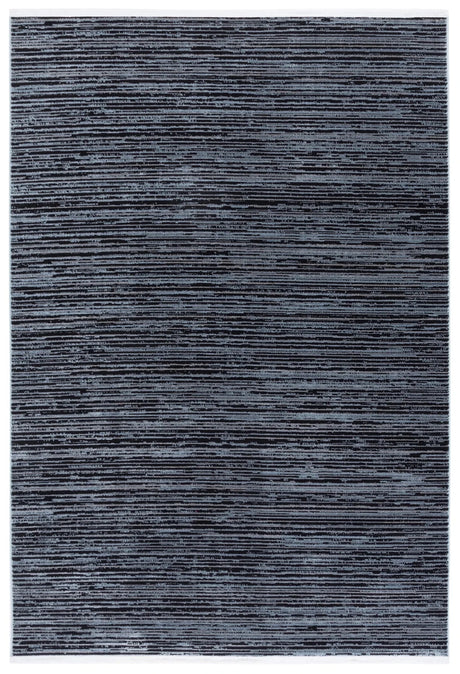 Safavieh Mila 4'-0" x 6'-0" Rug in Light Blue / Black