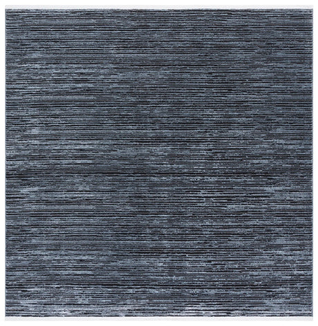 Safavieh Mila 6'-7" x 6'-7" Rug in Light Blue / Black