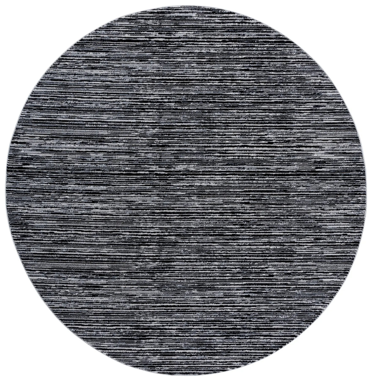 Safavieh Mila 6'-7" x 6'-7" Rug in Black / Ivory