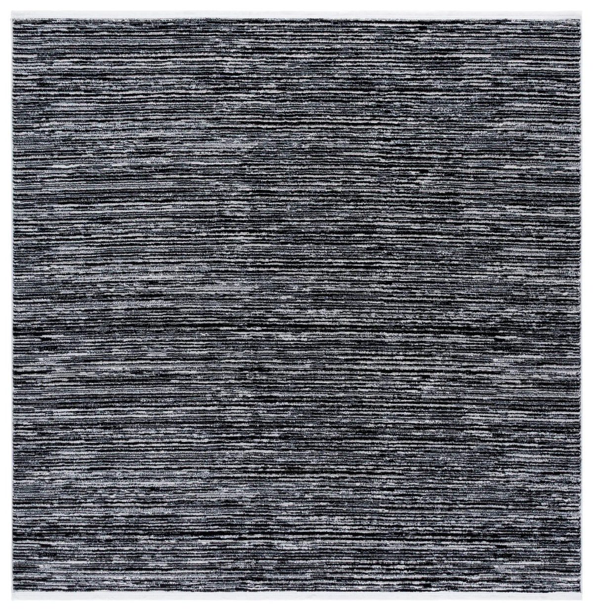 Safavieh Mila 6'-7" x 6'-7" Rug in Black / Ivory