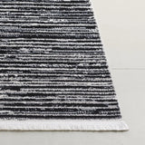 Safavieh Mila 4'-0" x 6'-0" Rug in Black / Ivory