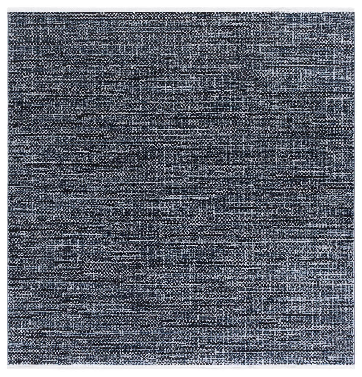 Safavieh Mila 6'-7" x 6'-7" Rug in Black / Light Blue