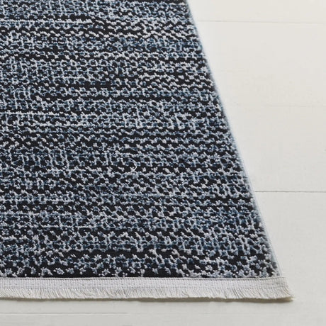 Safavieh Mila 4'-0" x 6'-0" Rug in Black / Light Blue