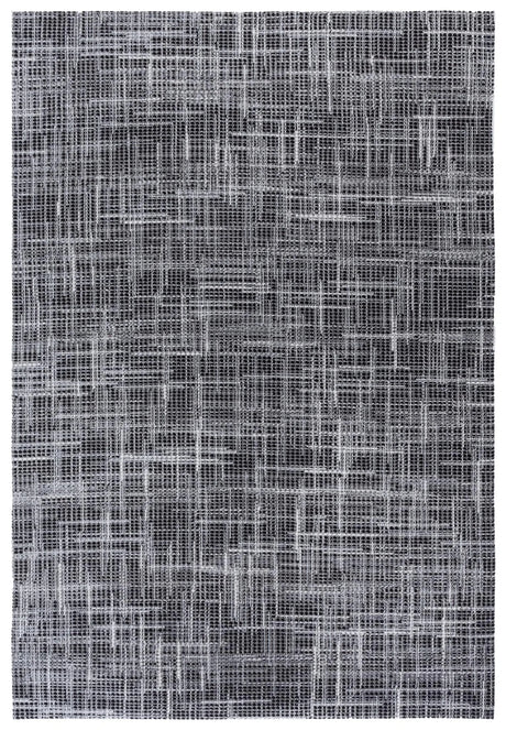 Safavieh Mila 4'-0" x 6'-0" Rug in Light Grey / Black