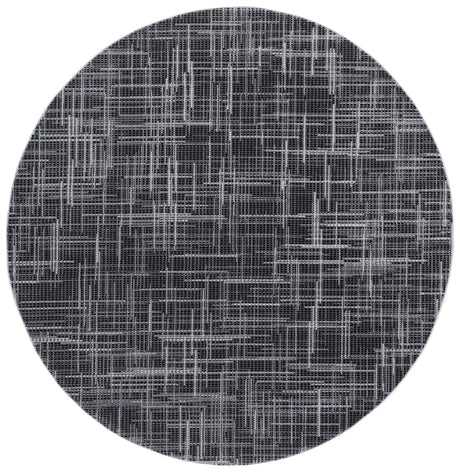 Safavieh Mila 6'-7" x 6'-7" Rug in Light Grey / Black